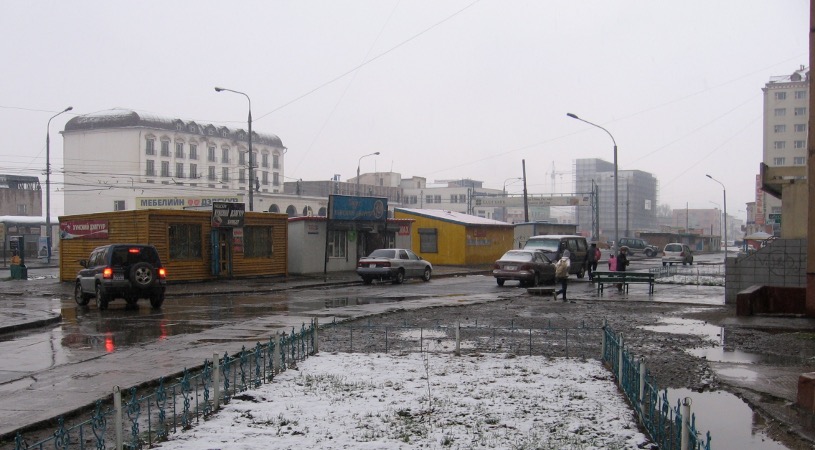 Ulaanbaatar snow